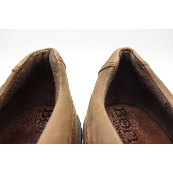 Born Brown Leather Dress Casual Slip On Chelsea Loafers Shoes Men's 47.5 / 13 - Picture 9 of 11